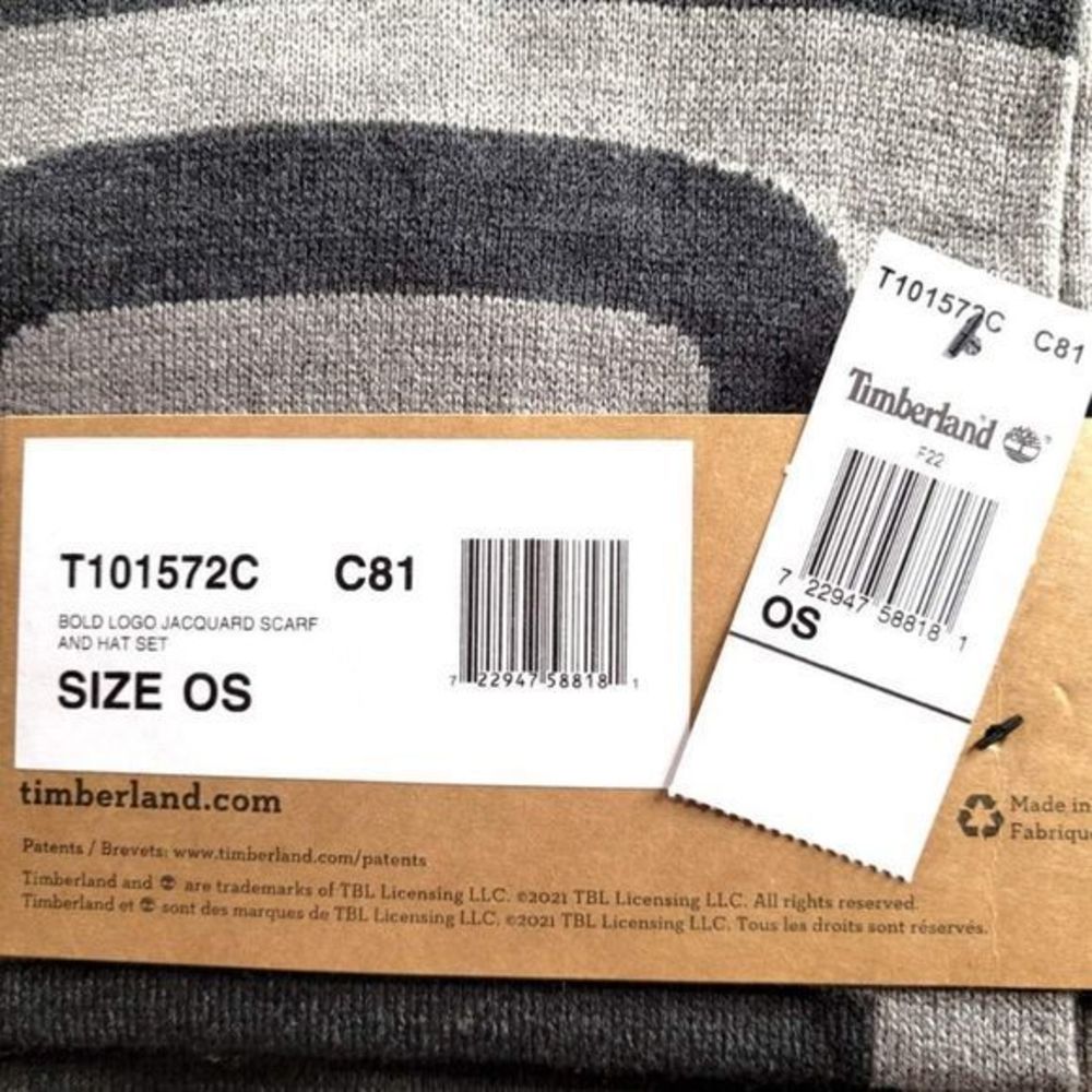‎Timberland Hat and Scarf - Picture 2 of 2